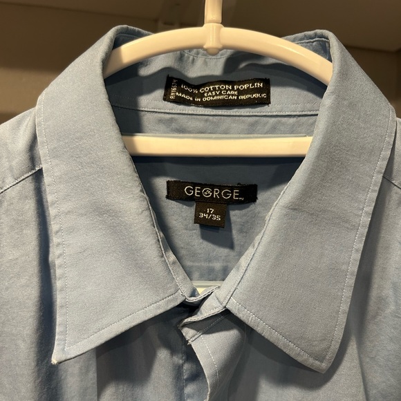George Light Blue Dress Shirt - Picture 2 of 9